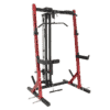 Half Rack with Lat Pulldown