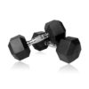 7-20kg Rubber Hex Dumbbell Set - Image 3
