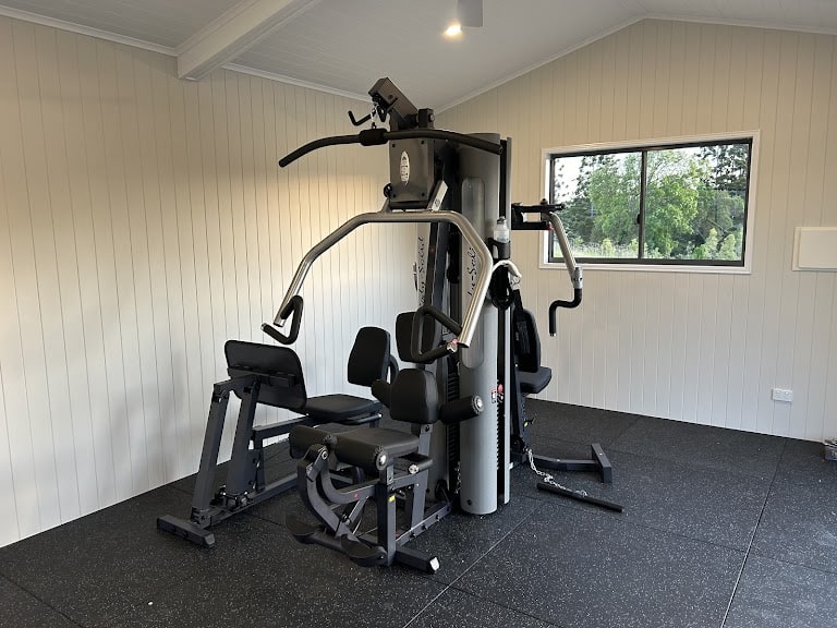 Photo of a home gym setup