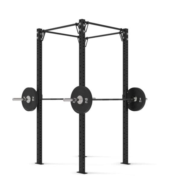 A black gym equipment - Single Cell Cross Training Rig